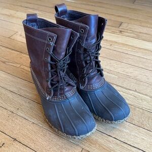 Brown LL Bean Boots